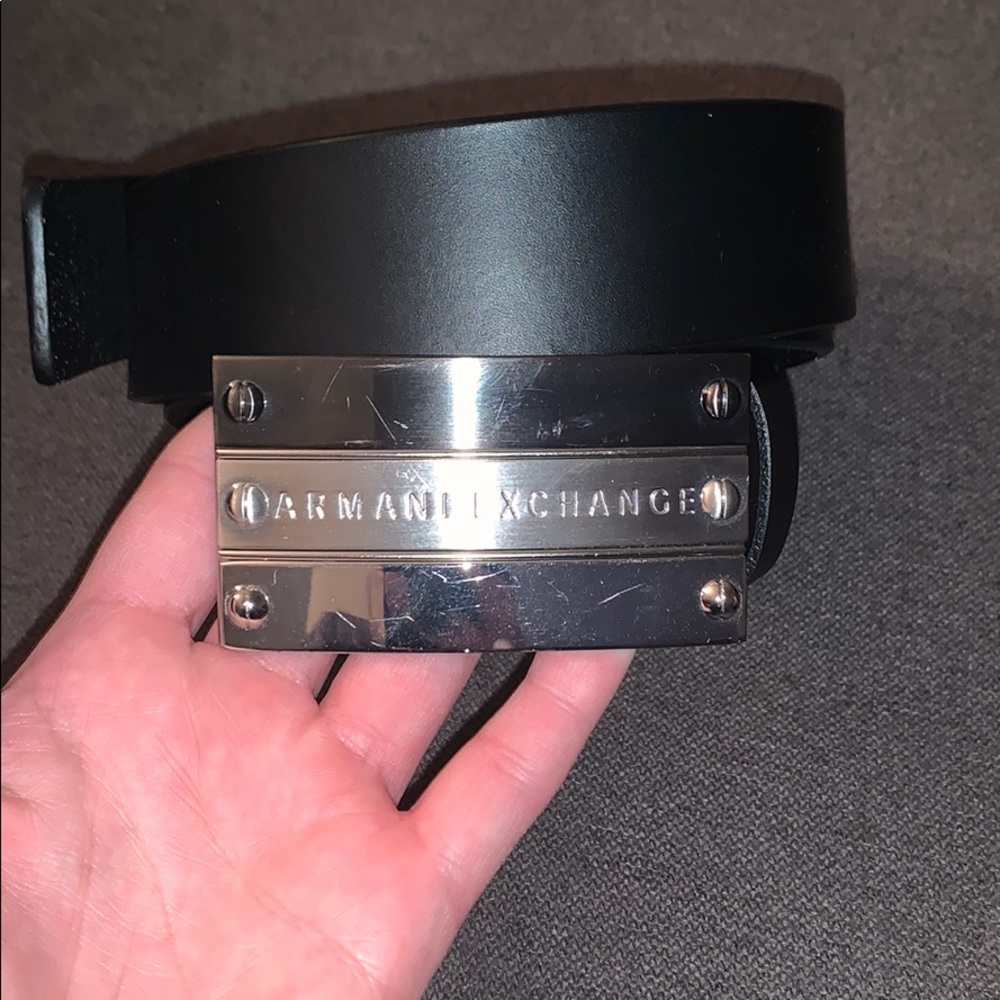 Armani exchange belt